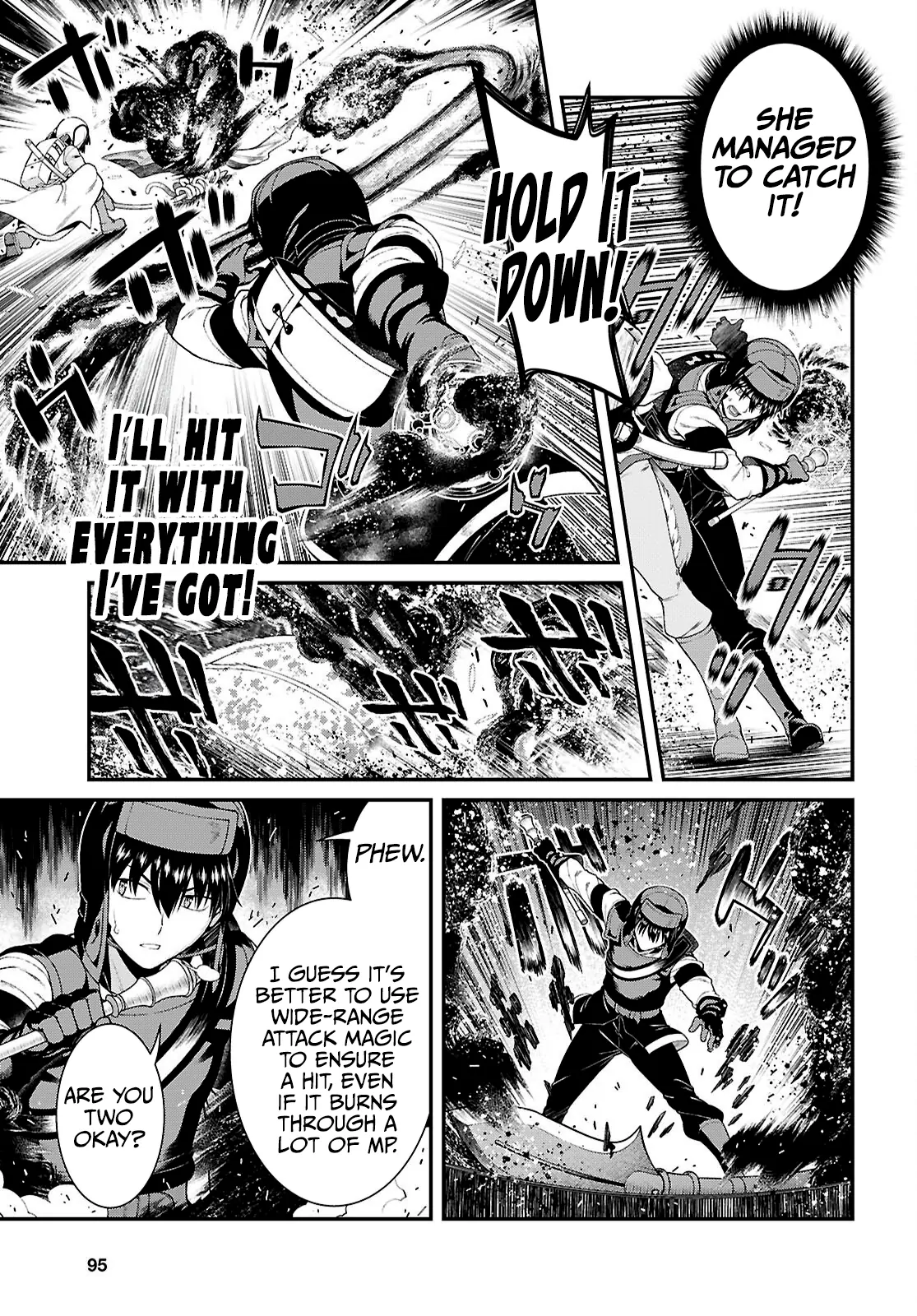 Isekai Meikyuu de Harem o, chapter 97