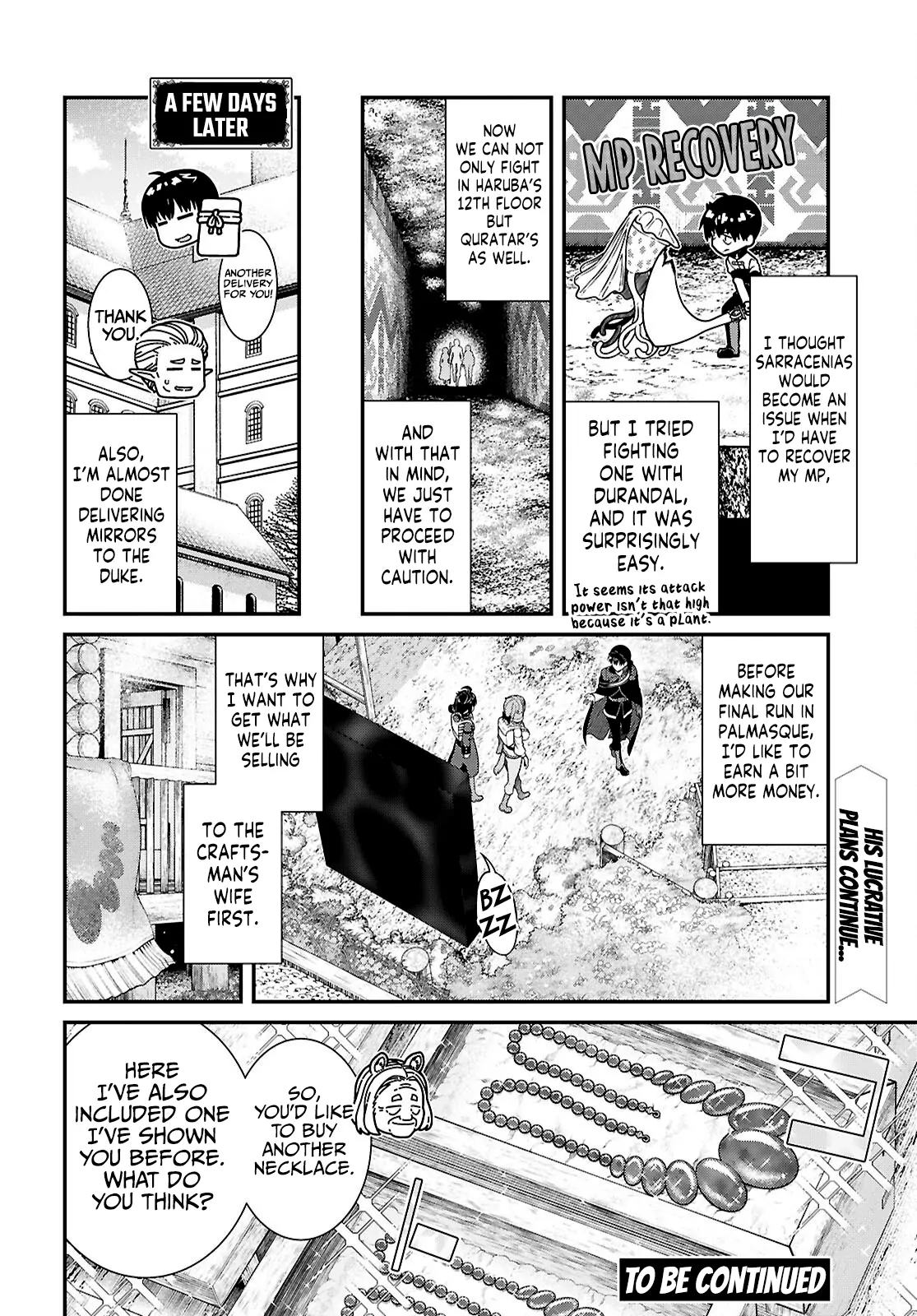 Isekai Meikyuu de Harem o, chapter 97