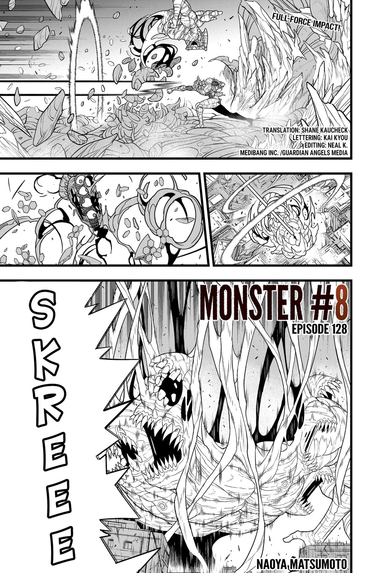 Read Kaiju No 8 Chapter 128 - kaiju-no8-manga.com | High Quality Manga Image 1