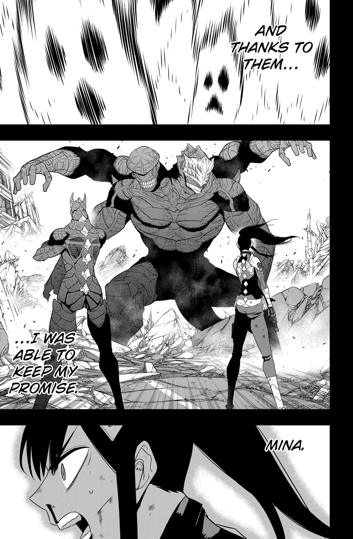 Read Kaiju No 8 Chapter 128 - kaiju-no8-manga.com | High Quality Manga Image 9
