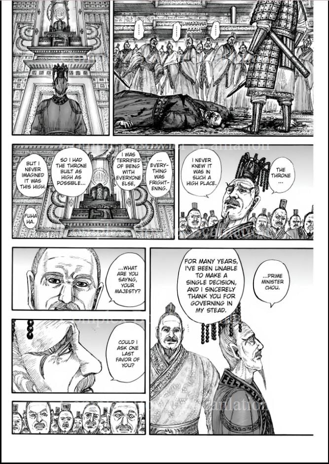 Kingdom, chapter 840
