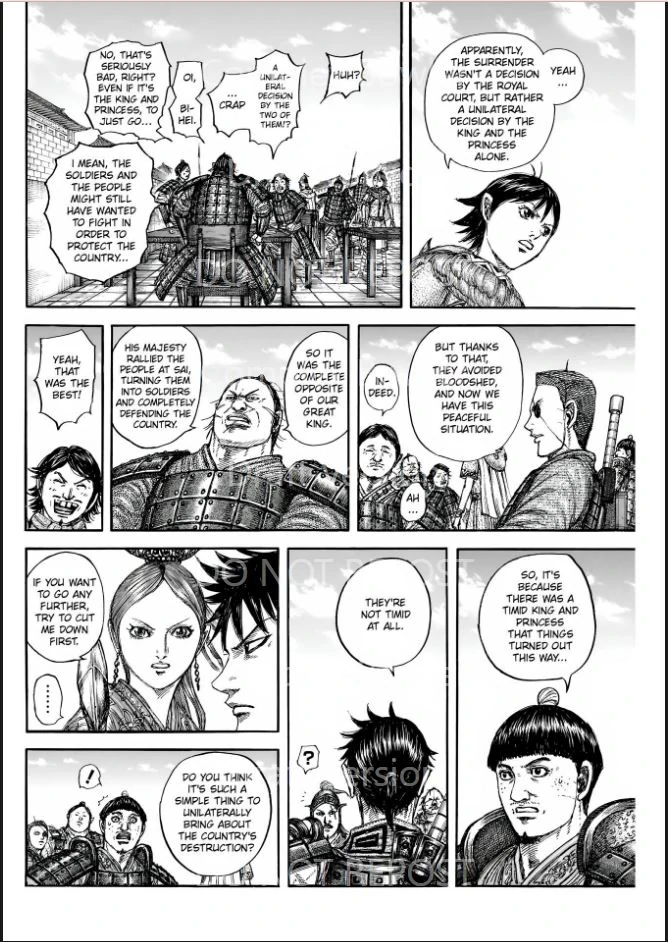 Kingdom, chapter 841