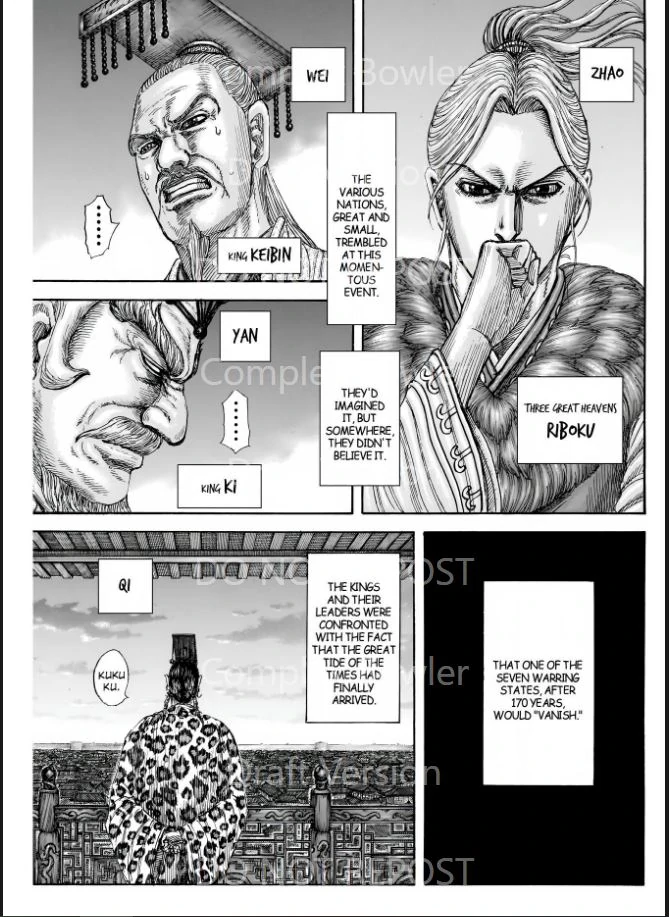 Kingdom, chapter 841